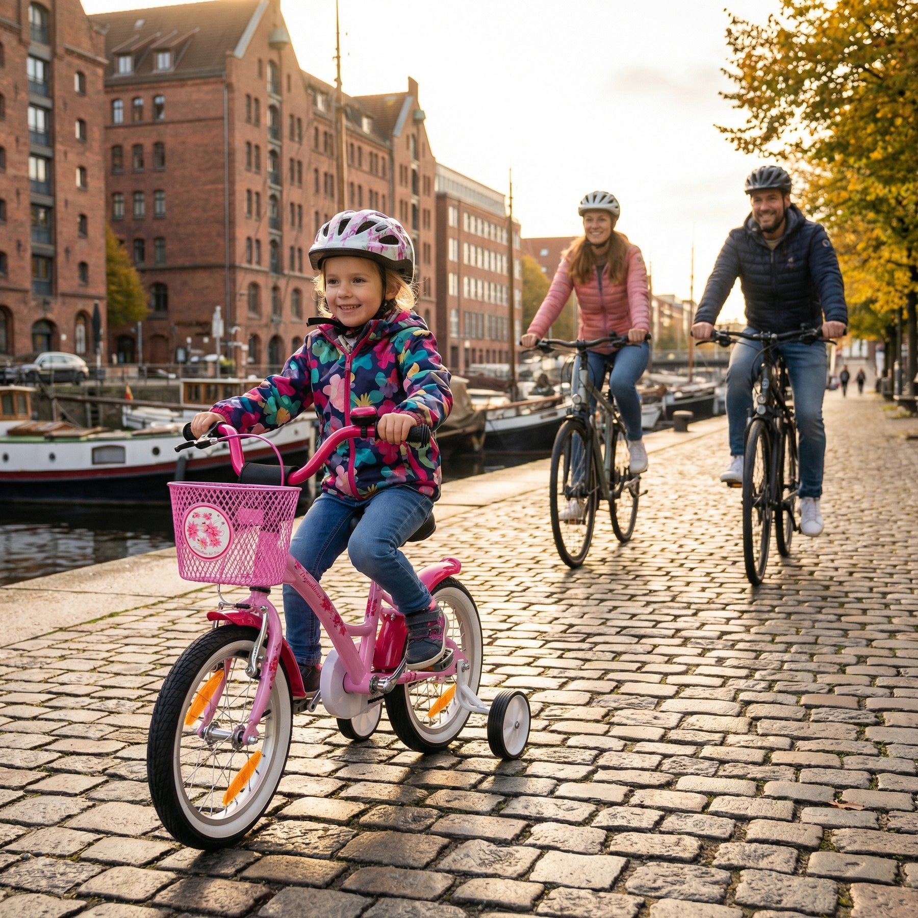 kinderfahrrad 14 zoll prometheus Kinderfahrrad 14 Zoll ab 3-4 Jahre mit Stützräder in Rosa & Weiß – prometheus-bikes