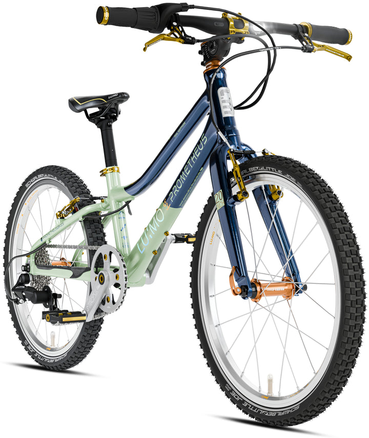 LU:MO Kinderrad 20 Zoll ab 6 Jahre | 7-Gang | TEAL SAPPHIRE | LED-Integration · Wieder da ab 16.02. – jetzt sichern!