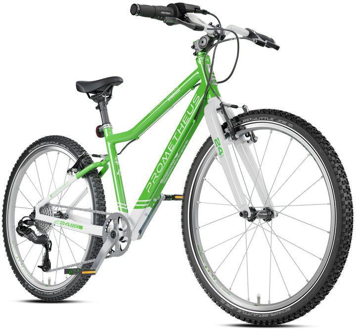 PRO children's bike 24 inch from 7 years | 8-speed | EMERALD