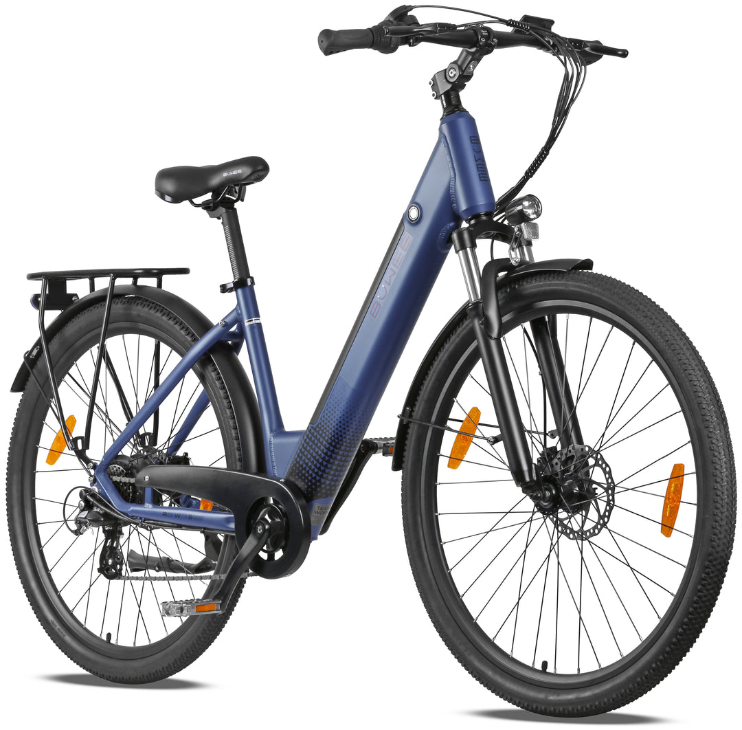 BUWEE E-Bike Trekking 7 Gang, Kettenschaltung, Heckmotor