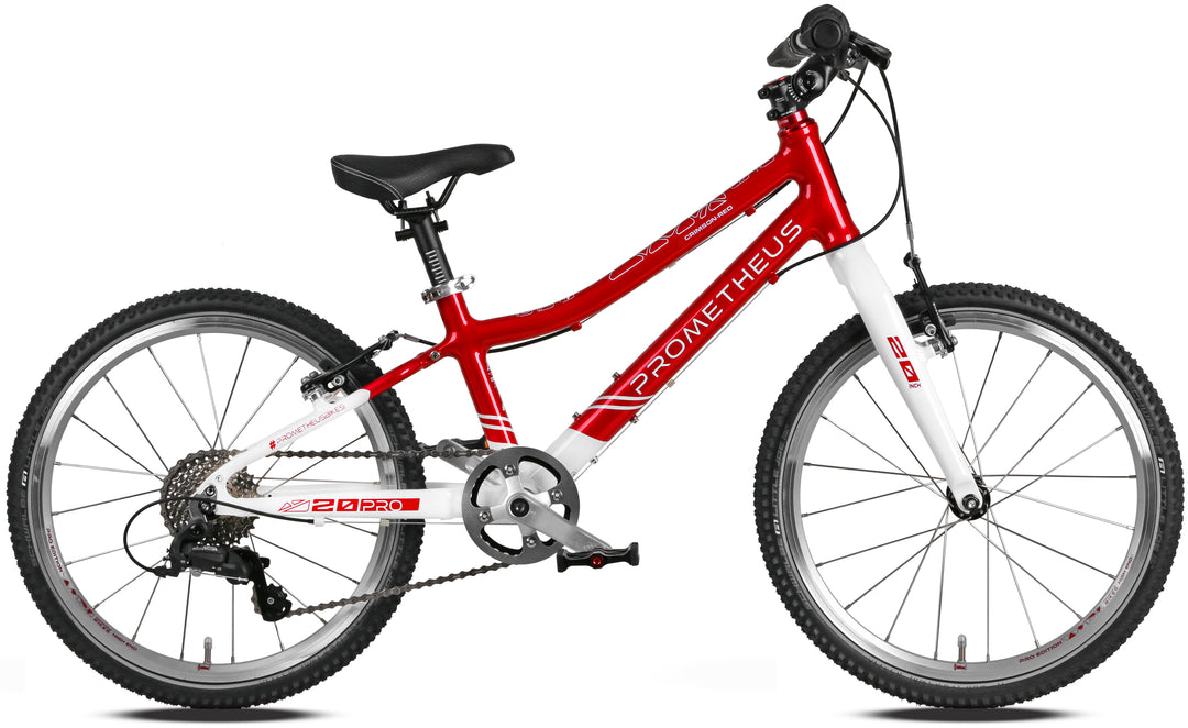 PRO Kinderrad 20 Zoll ab 6 Jahre | 7-Gang | CRIMSON RED