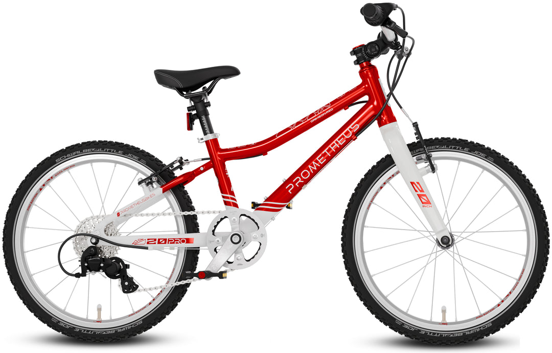 PRO Kinderrad 20 Zoll ab 6 Jahre | 7-Gang | CRIMSON RED