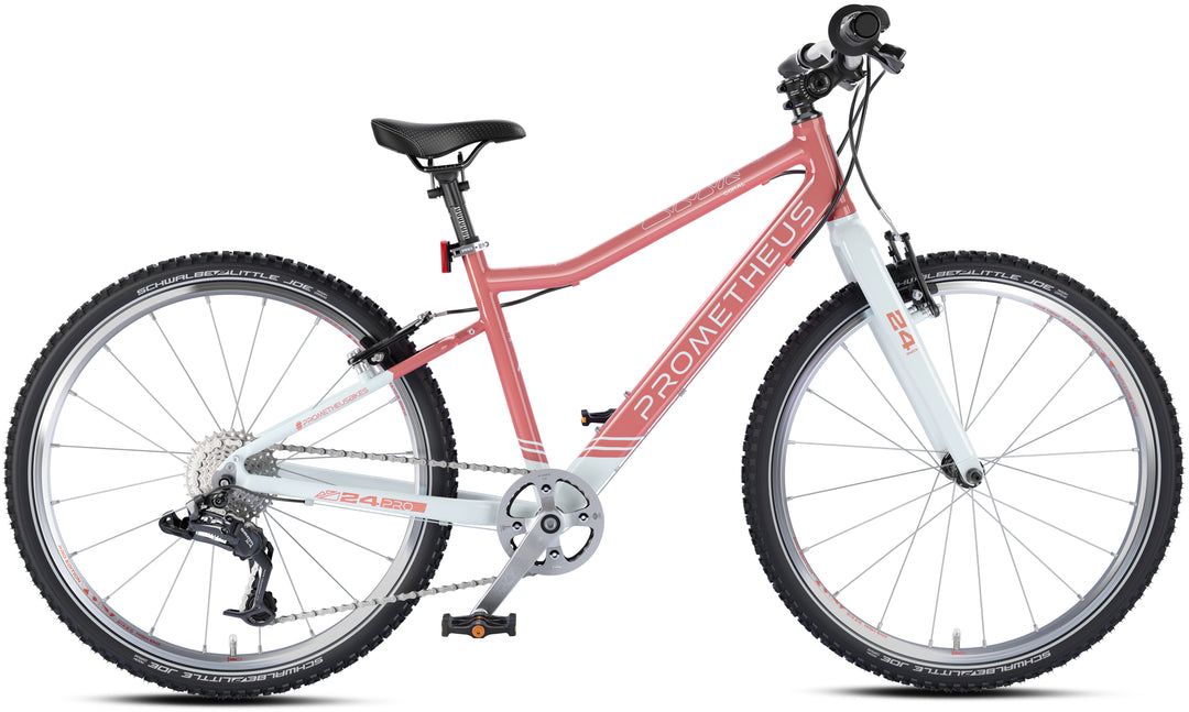PRO children's bike 24 inch from 7 years | 8-speed | CORAL