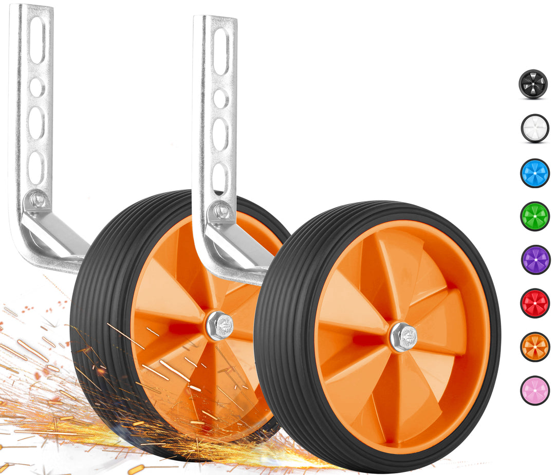 PROMETHEUS BIKES stabilisers , 135 × 40 mm – Orange