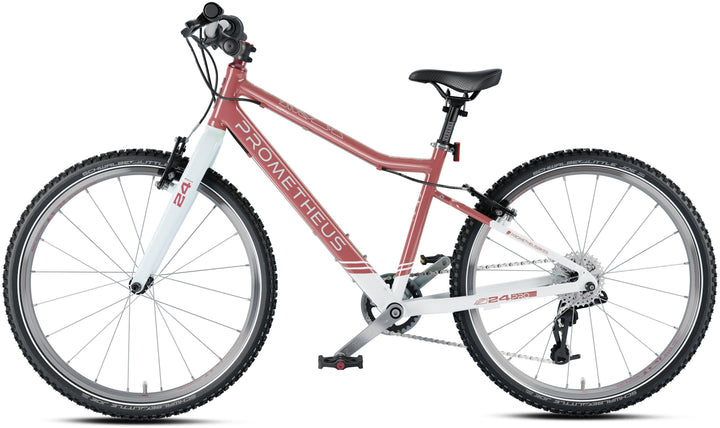 PRO children's bike 24 inch from 7 years | 8-speed | CORAL