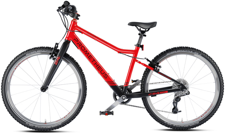 PRO children's bike 24 inch from 7 years | 8-speed | CRIMSON RED