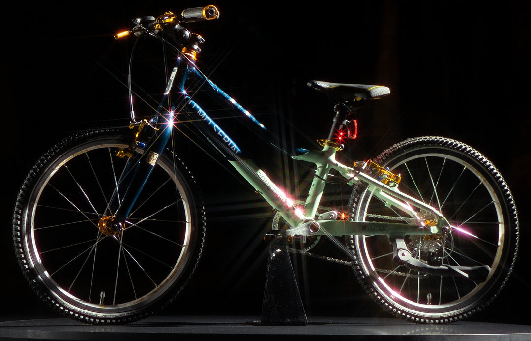 LU:MO Kinderrad 20 Zoll ab 6 Jahre | 7-Gang | TEAL SAPPHIRE | LED-Integration ★ Vorverkauf | Versand 19. Dez