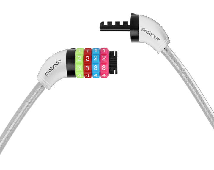 Cable lock (transparent) children in white