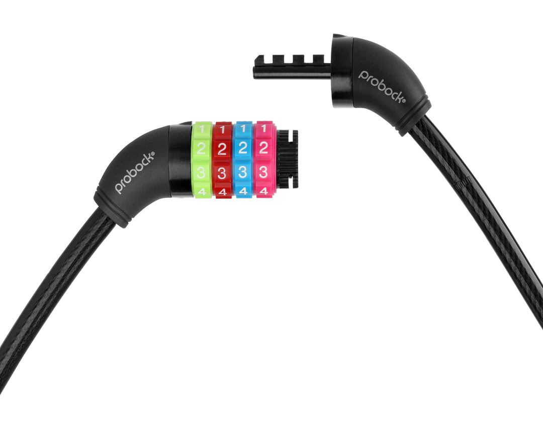 Cable lock (transparent) children in black