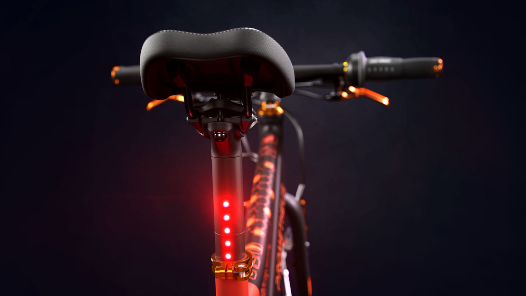 LU:MO Kinderrad 24 Zoll ab 7 Jahre | 8-Gang | COPPER SHINE | LED-Integration