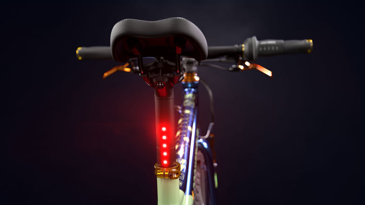 LU:MO Kinderrad 20 Zoll ab 6 Jahre | 7-Gang | TEAL SAPPHIRE | LED-Integration