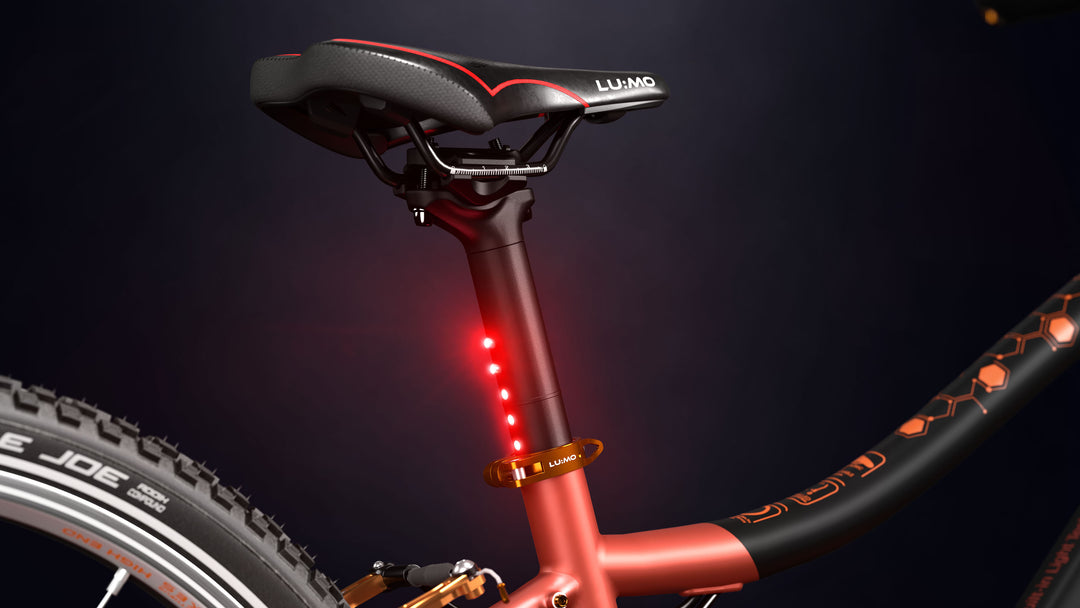 LU:MO Kinderrad 24 Zoll ab 7 Jahre | 8-Gang | COPPER SHINE | LED-Integration