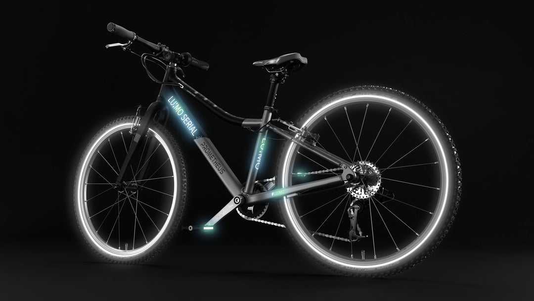 LU:MO Kinderrad 24 Zoll ab 7 Jahre | 8-Gang | COPPER SHINE | LED-Integration