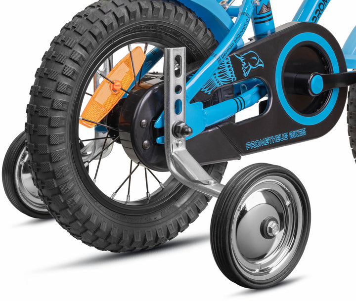 Training wheels for children's bikes | Universal for 12 to 18 inches in metallic