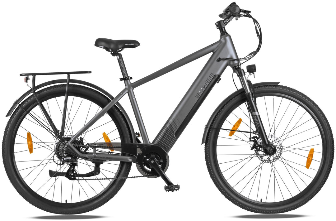 e bike trekking 27 5 zoll BUWEE E-Bike Trekking 7 Gang, Kettenschaltung, Heckmotor – prometheus-bikes