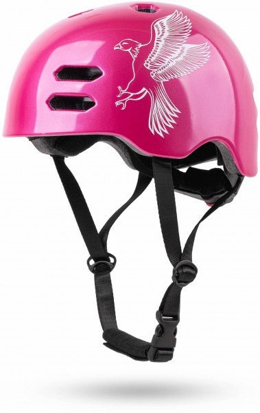 Children's Bicycle Helmet, Size S – Pink – Front View