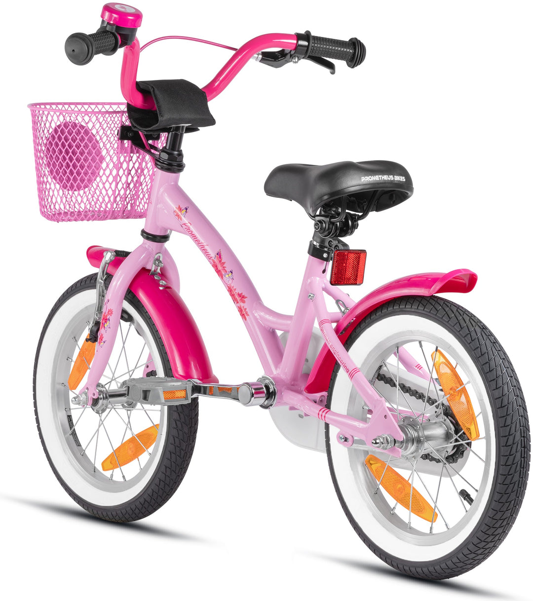prometheus kinderfahrrad 14 zoll Kinderfahrrad 14 Zoll ab 3-4 Jahre mit Stützräder in Rosa & Weiß – prometheus-bikes