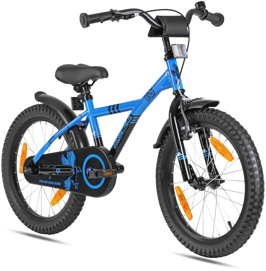 HAWK Kinderfahrrad 18 Zoll – Blau & Schwarz
