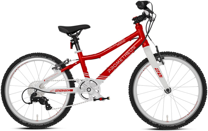 PRO kinderfiets 20 inch vanaf 6 jaar | 7 - versnelling | CRIMSON RED - Kinderfiets 20 inch van prometheus - bikes | prometheus - bikes