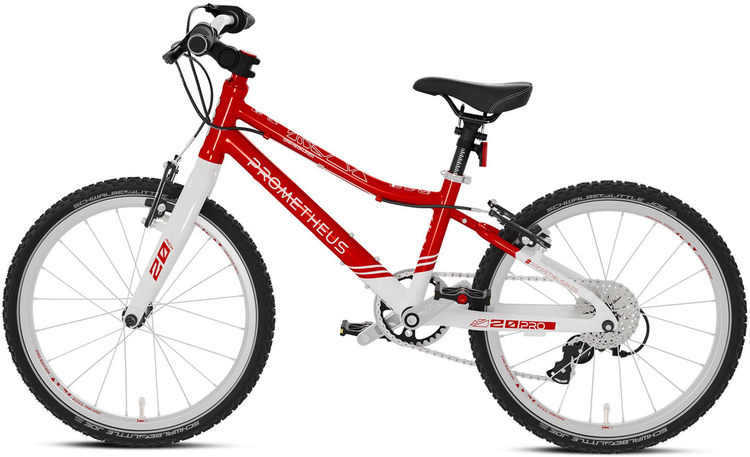 PRO kinderfiets 20 inch vanaf 6 jaar | 7 - versnelling | CRIMSON RED - Kinderfiets 20 inch van prometheus - bikes | prometheus - bikes