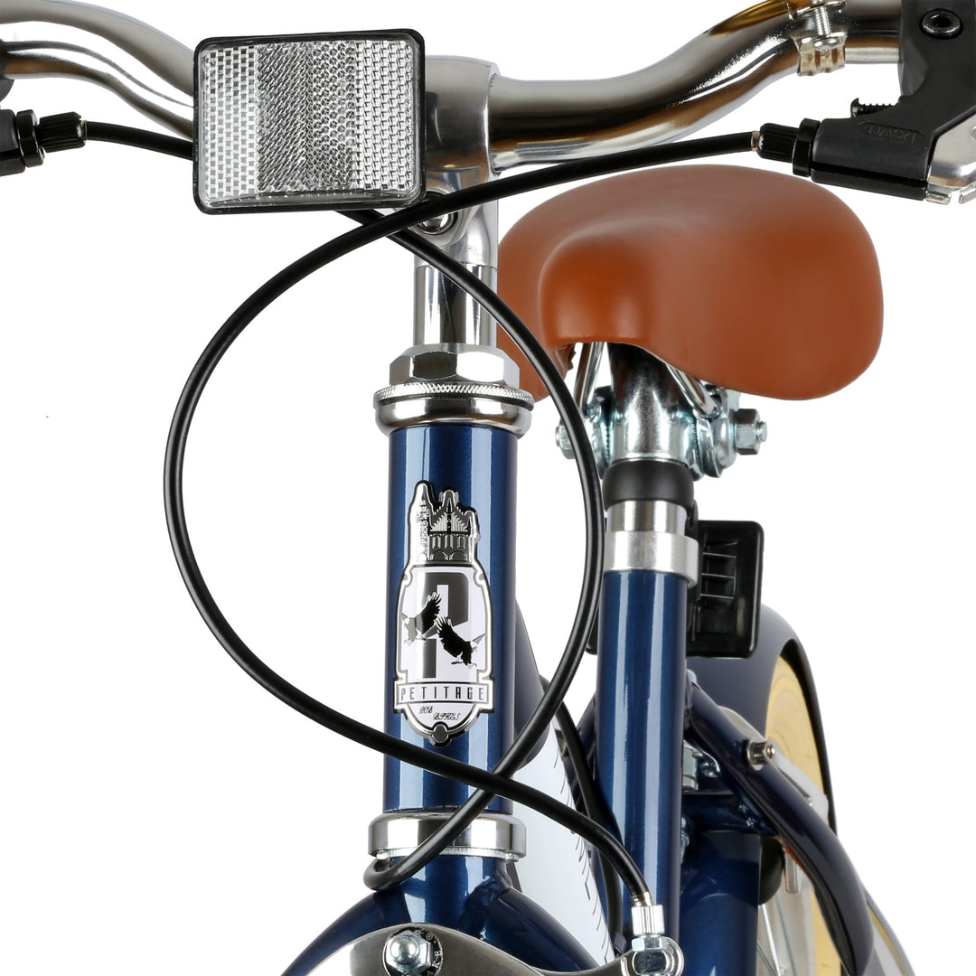 blue cruiser kinderfahrrad PETITAGE Retro Kinderfahrrad 12 Zoll – ab 3 Jahren