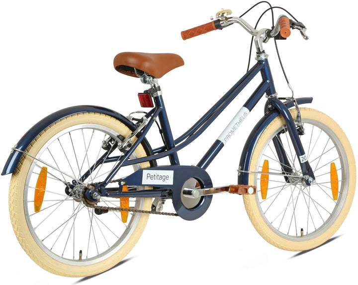 RETRO kinderfiets van 6 - 7 jaar in 20 inch | blauw - Kinderfiets 16 inch by prometheus - bikes | prometheus - bikes