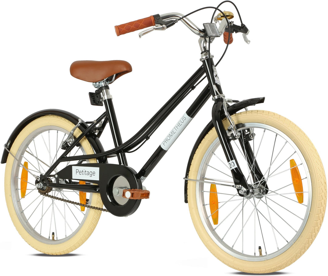 kinderfahrrad 20 zoll schwarz PETITAGE RETRO Kinderfahrrad 20 Zoll – ab 6-7 Jahren