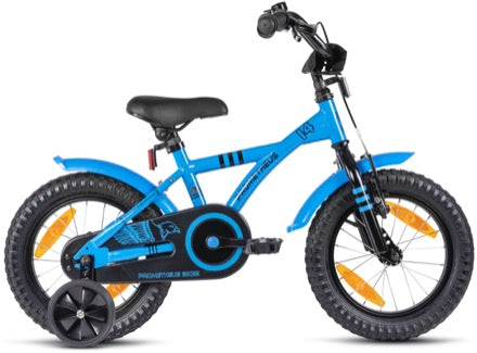 HAWK 14 Zoll Blau – Kettenschutz-Seitenansicht